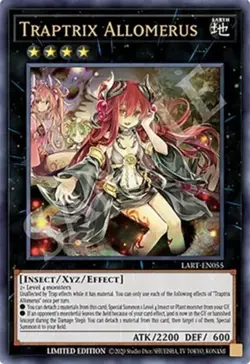 Yugioh! LP Traptrix Allomerus - LART-EN055 - Ultra Rare - Limited Edition Lightl - Image 1