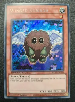 Winged Kuriboh Yu-Gi-Oh! SGX1-ENA06 1st Secret Rare - Image 1