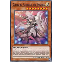 Dogmatika Fleurdelis, the Knighted Yu-Gi-Oh! CH01-EN015 1st Secret Rare - Image 1