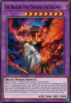 The Stigmata-Devouring Dragon Yu-Gi-Oh! CH01-EN041 1st Ultra Rare - Image 1