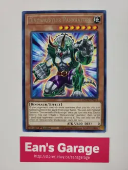 YuGiOh Dinowrestler Pankratops 1st Edition ANGU-EN046 Rare - Mint - Image 1