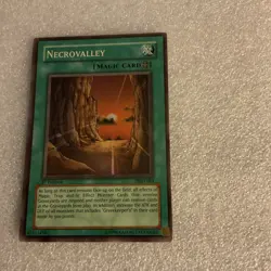 YuGiOh Necrovalley PGD-084 1st Edition Super Rare NA English Vintage - Image 1