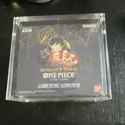One Piece TCG Romance Dawn Booster Box English Version OP-01 Wave 1 Blue Bottom - Image 1