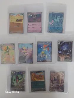 10 X Cards White Flare And Black Bolt - Masterball & Full Arts - Pokeball TCG - Image 1