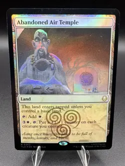 Abandoned Air Temple Avatar: The Last Airbender Foil MTG NM Magic Card - Image 1