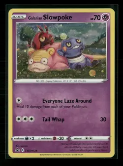 Pokemon TCG - Galarian Slowpoke (Cosmo Holo - Swirl) SWSH126 - SWSH Promo Cards - Image 1