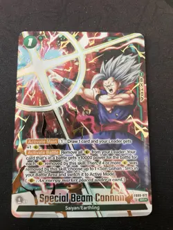 Special Beam Cannon FB09-072 Alternate Art Dual Evolution Dragon Ball Card Engli - Image 1