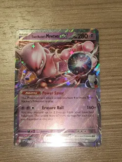 Team Rocket's Mewtwo ex 216 Sv: Scarlet & Violet Promo Cards Holo - Image 2