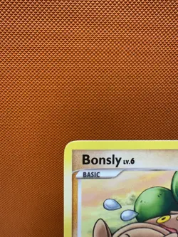 Bonsly LV.6 71/130 Common Diamond and Pearl Pokemon Card LP 2321 - Image 2