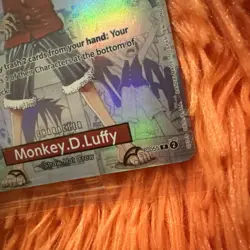 *UNOPENED* One Piece College Basketball US Voyage Monkey D. Luffy Card - Image 3