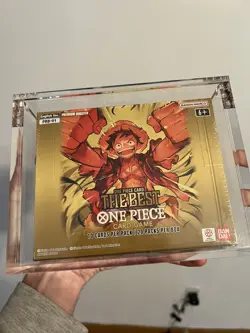 One Piece Card THE BEST Premium Booster Box PRB-01 English with Acrylic - Image 1