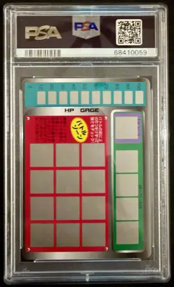 Pokemon Japanese Scratch Unscratched Magneton 1997 Tomy Card PSA 8 - Image 2