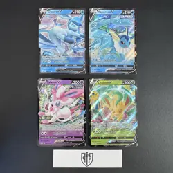 Pokemon TCG - Eeveelution V 4-Card Lot - Ultra Rare NM - Image 1