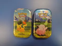 Pokemon TCG Ascended Heroes Mini Tin Lot of 2 Factory Sealed Trading Cards - Image 1
