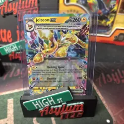 Jolteon ex 30/131 Double Rare Holo Pokemon TCG Card SV Prismatic Evolutions NM - Image 1