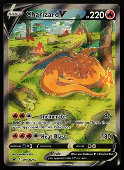 Charizard V SWSH260 Holo Sword & Shield Promo Pokemon Card - Image 1