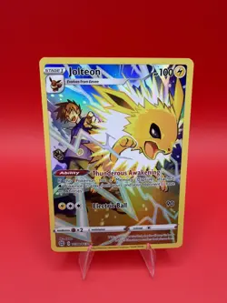 Jolteon TG04/TG30 Brilliant Stars Trainer Gallery Rare Pokemon Card - Image 1