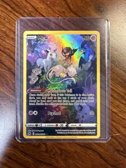 Mew GG10/GG70 Crown Zenith: Galarian Gallery Ultra Rare Pokemon Card - Image 1