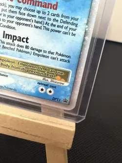 Pokemon Empoleon LV.X DP11 Diamond & Pearl Promo Level Up Holo 140 HP Card - Image 2