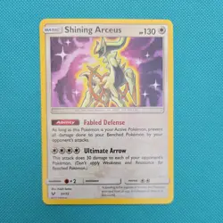 Pokemon TCG Shining Arceus Holo Card 57/73 Legends Series - Image 1