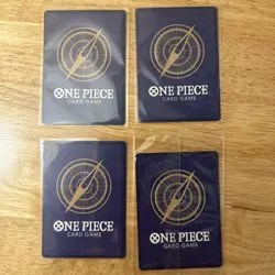 One Piece TCG Lot 4 Promo Cards - O-Nami, Monkey.D.Luffy, Roronoa Zoro - Image 3