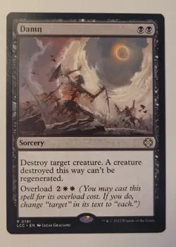 MTG Damn 0191 Lost Caverns of Ixalan Commander - Image 1