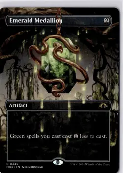 Emerald Medallion (Borderless) Modern Horizons 3 Regular NM R 0345 - Image 1