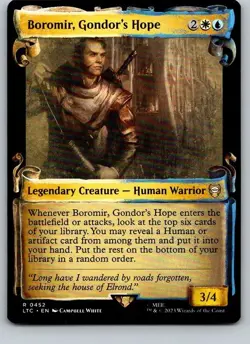 Boromir, Gondor's Hope – LTC – – 452 – MTG - Image 1