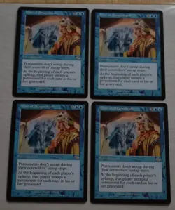 MTG 4x Rare Blue Enchantment Mist of Stagnation - Image 2