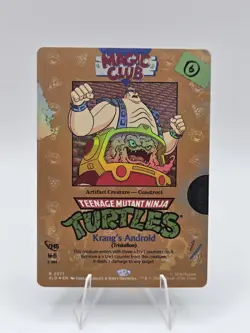 Krang’s Android Triskelion FOIL MTG TMNT Secret Lair Near Mint - Image 1