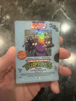 MTG Shredder, Criminal Mastermind Secret Lair x TMNT VHS Villains 2368 *R* - Image 1