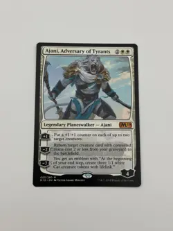 Ajani, Adversary of Tyrants #3 (NM) Core Set 2019 M19 Magic MTG - Image 1