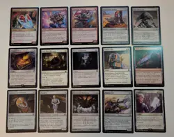 MTG Commander Deck- Zabaz the Glimmerwasp. Modular/+1 counters Red/White deck. - Image 2