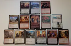 MTG Commander Deck- Zabaz the Glimmerwasp. Modular/+1 counters Red/White deck. - Image 3