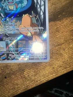 Pokemon Squirtle TCG Full Art Holo Card 148/142 Stellar Crown Illustration Rare - Image 4