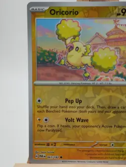 Pokemon TCG Oricorio 067/182 Reverse Holo Paradox Rift - Image 2