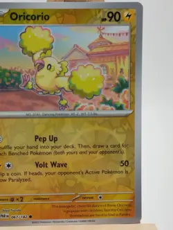 Pokemon TCG Oricorio 067/182 Reverse Holo Paradox Rift - Image 3
