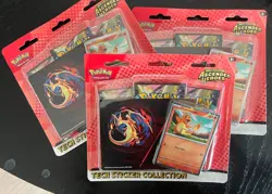 Pokemon TCG: Ascended Heroes Tech Sticker Collection X 3 (9 packs) - Image 1