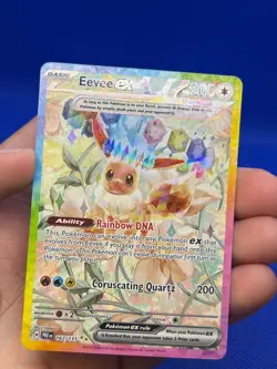 Pokemon Prismatic Evolutions Eevee ex 167/131 Special Illustration Rare Alt Art - Image 2