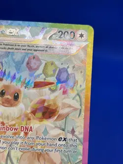 Pokemon Prismatic Evolutions Eevee ex 167/131 Special Illustration Rare Alt Art - Image 4