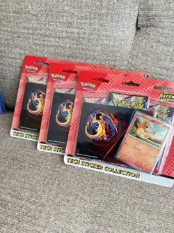 Pokemon Mega Evolution: Ascended Heroes Tech Sticker Collection - Charmander x3 - Image 3