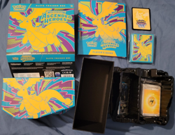 Empty Pokemon Ascended Heroes Elite Trainer Box with Promo and Accessories - Image 1