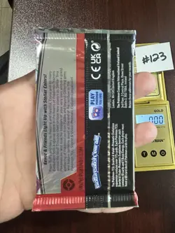 VERY HEAVY! GOD PACKUUU 22.22g Prismatic Evolutions Pokemon TCG Booster (SEALED) - Image 3