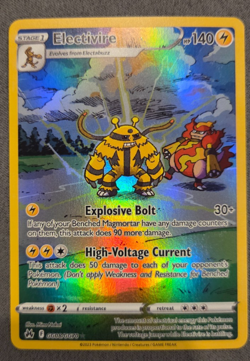 Electivire Crown Zenith: Galarian Gallery GG08/GG70 Pokemon TCG - Image 1