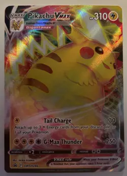 Pokemon Pikachu VMAX SWSH286 Promo Holo Sword & Shield 310 HP - Image 1