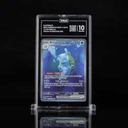 3RD TOP RANKED TAG 10 Pokemon Blastoise EX 200/165 Scarlet & Violet 151 - Image 1