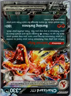 Charizard ex 054/091 Double Rare Paldean Fates Pokemon Near Mint - Image 1