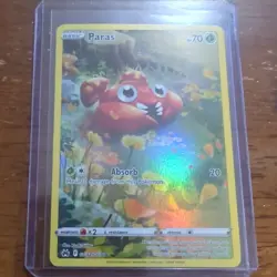 💥 Pokemon TCG Paras GG32/GG70 Crown Zenith Galarian Gallery Ultra Rare Holo NM - Image 2