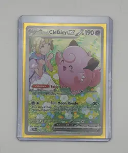 2025 Pokemon JTG En #184 Lillie's Clefairy Ex - Image 1