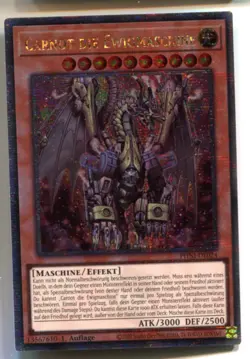 Yu-Gi-Oh! Carnot die Ewigmaschine PHNI-DE024 Quarter Century Secret Rare - Image 1